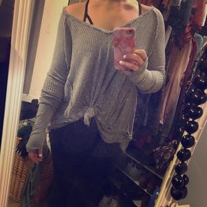 FREE PEOPLE long sleeve top
